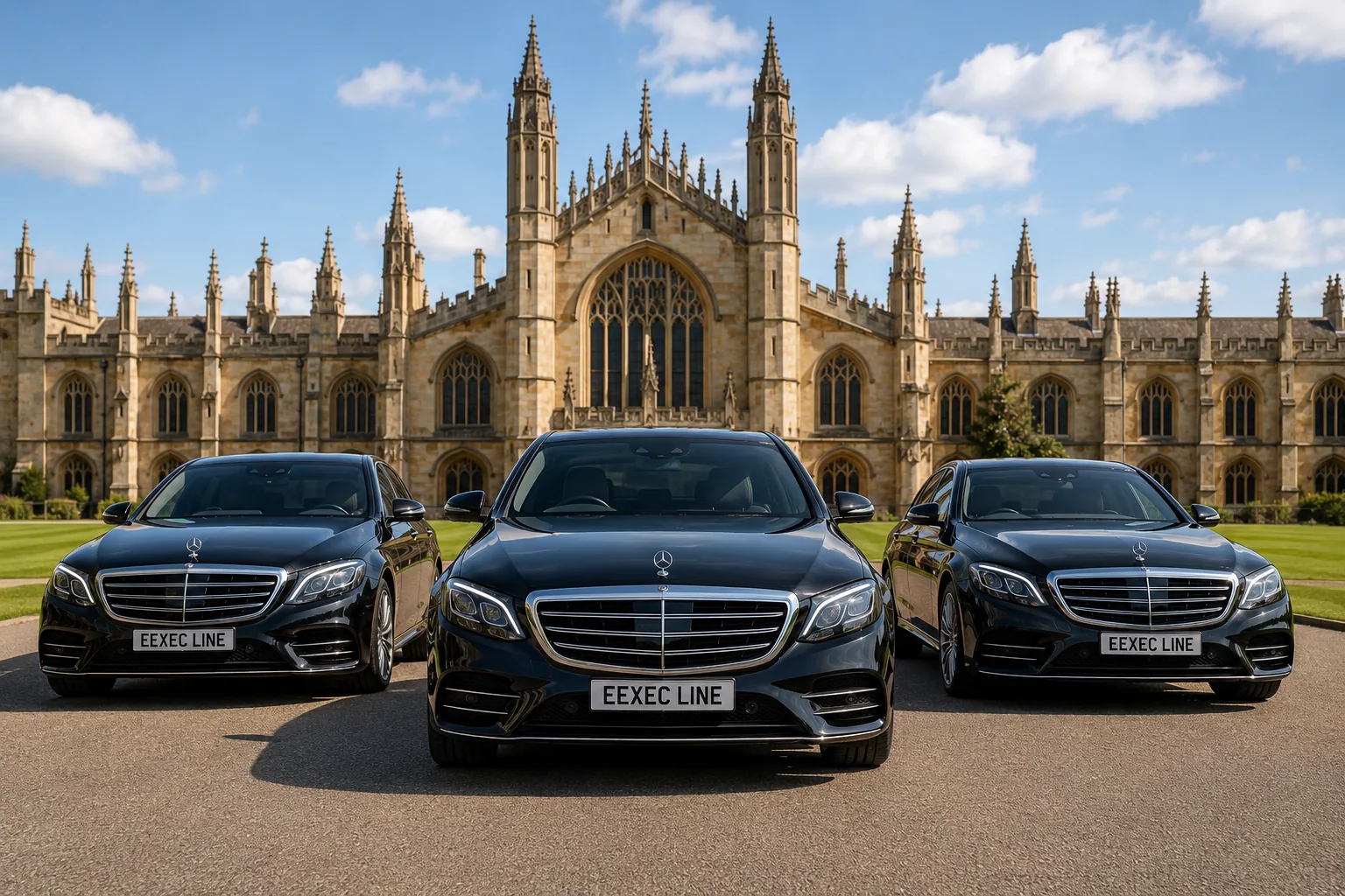 Cambridge airport transfers — executive saloon at Heathrow